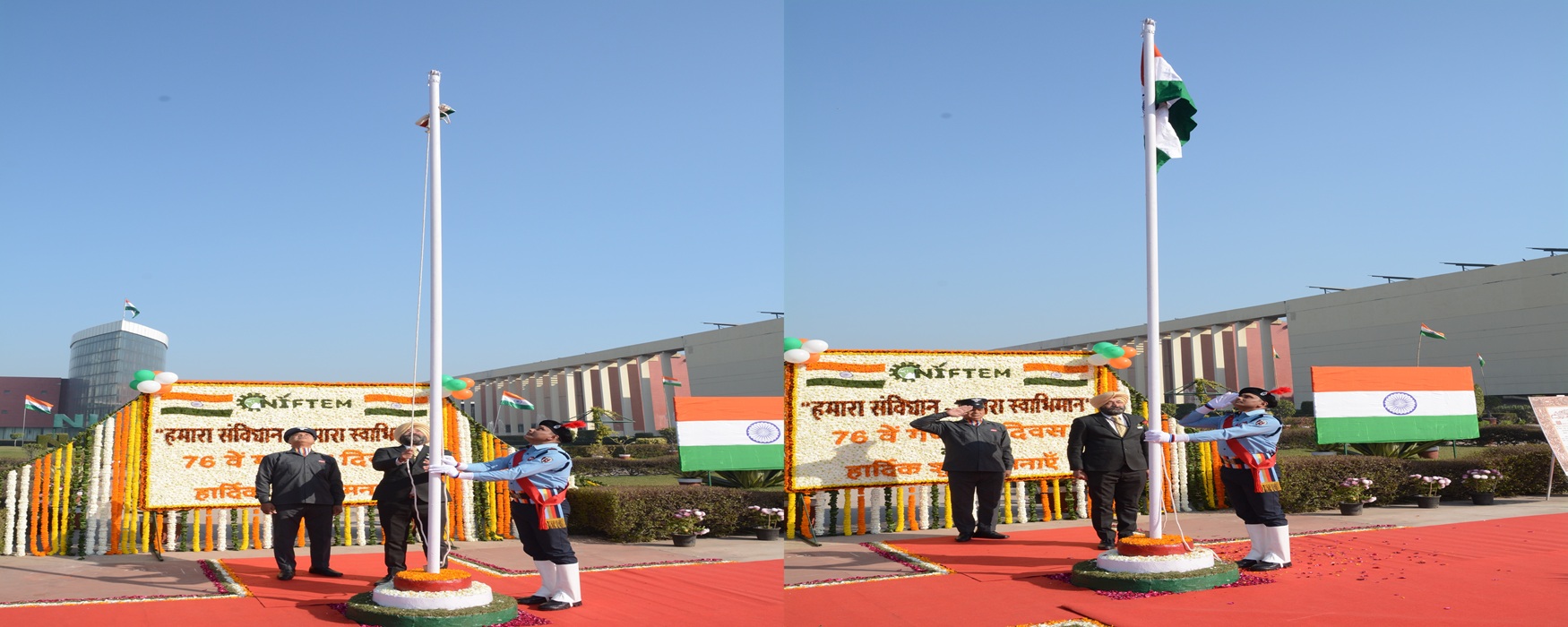 NIFTEM-K Celebrate 76th Republic Day