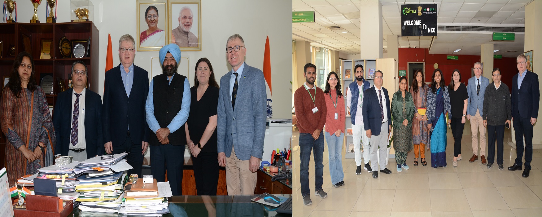 Team from University College Dublin, Ireland visited NIFTEM-K