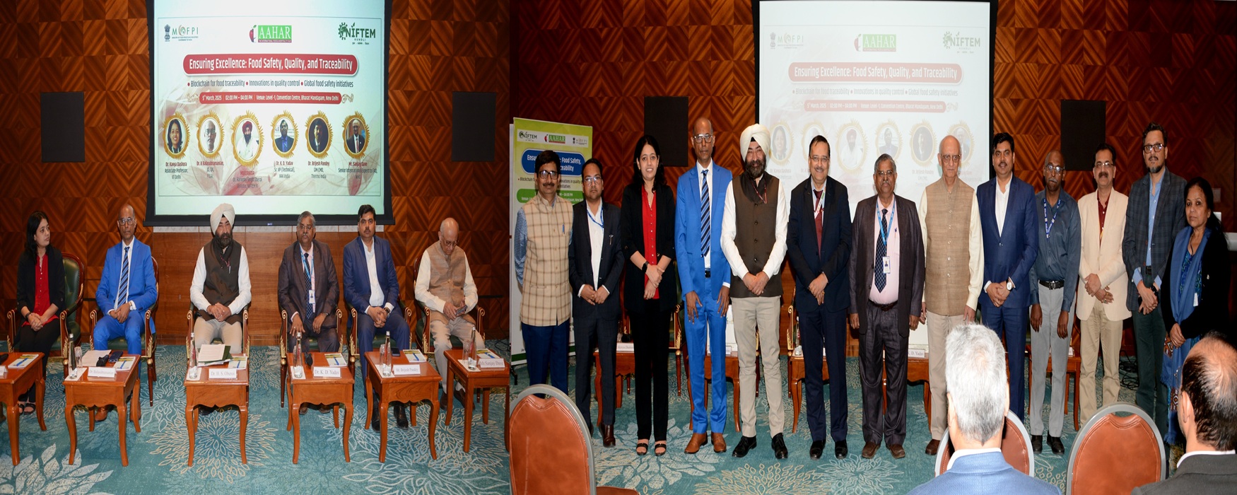 Ministry of Food Processing Industries (MoFPI) and NIFTEM-K hosted technical sessions on the opening day of AAHAR 2025, bringing together industry leaders, academicians and policymakers