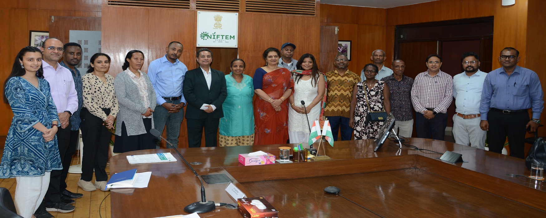 A team of Ethiopian Delegation visits NIFTEM-K on 29 April 2025