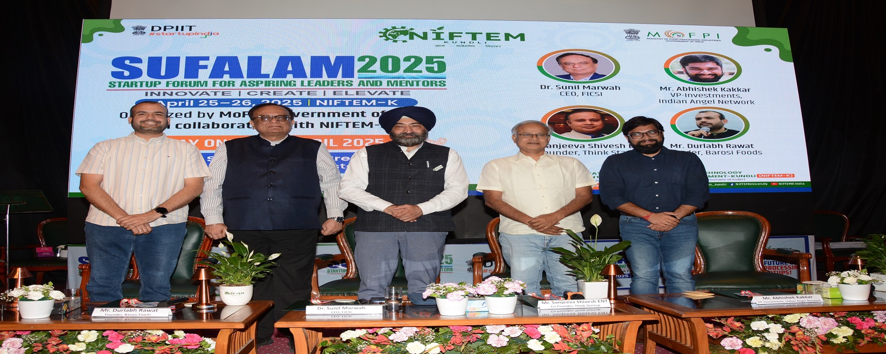 Shaping the Future of Food Processing Startups (SUFLALAM-2025)