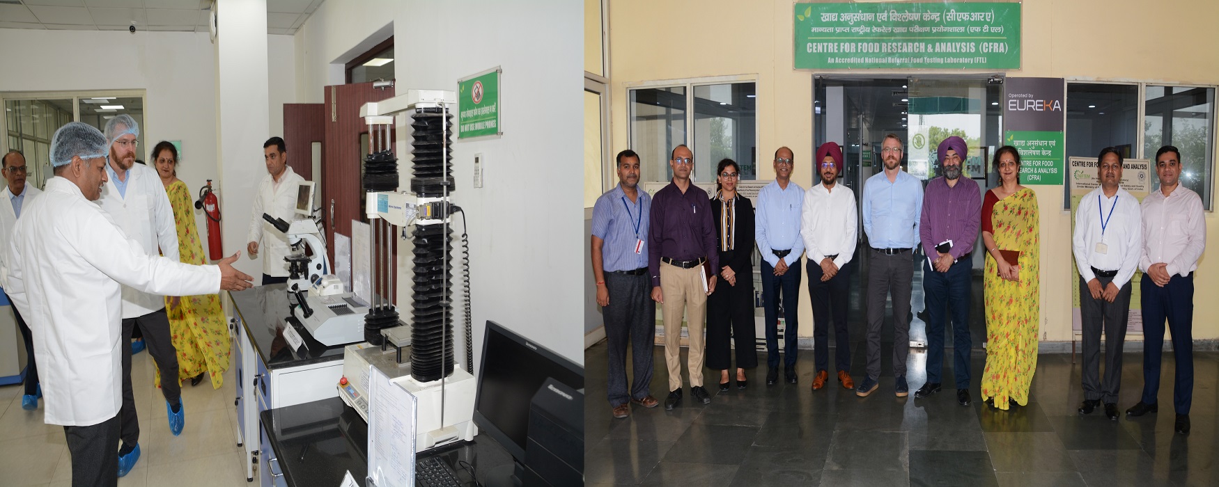 A team of NESTLE Delegation Visit NIFTEM-K 22-05-2025