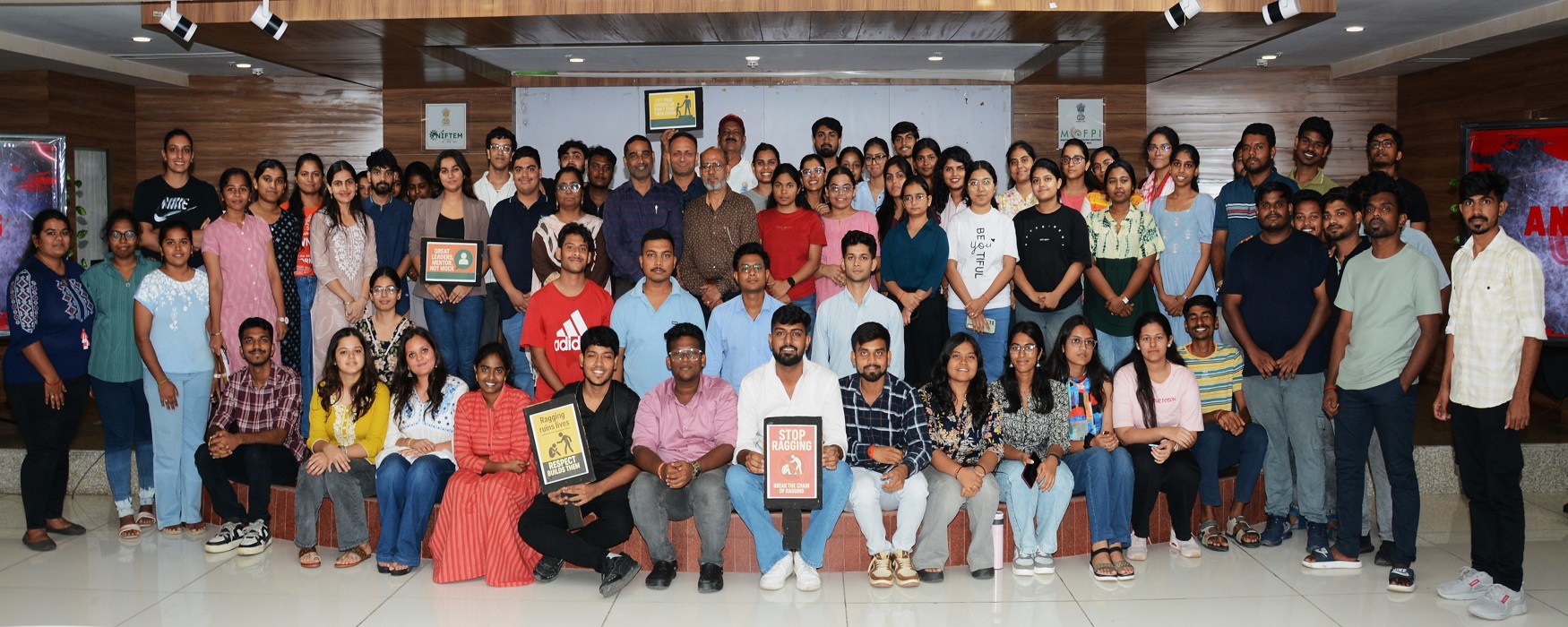 Anti-ragging programs organized by NIFTEM-K