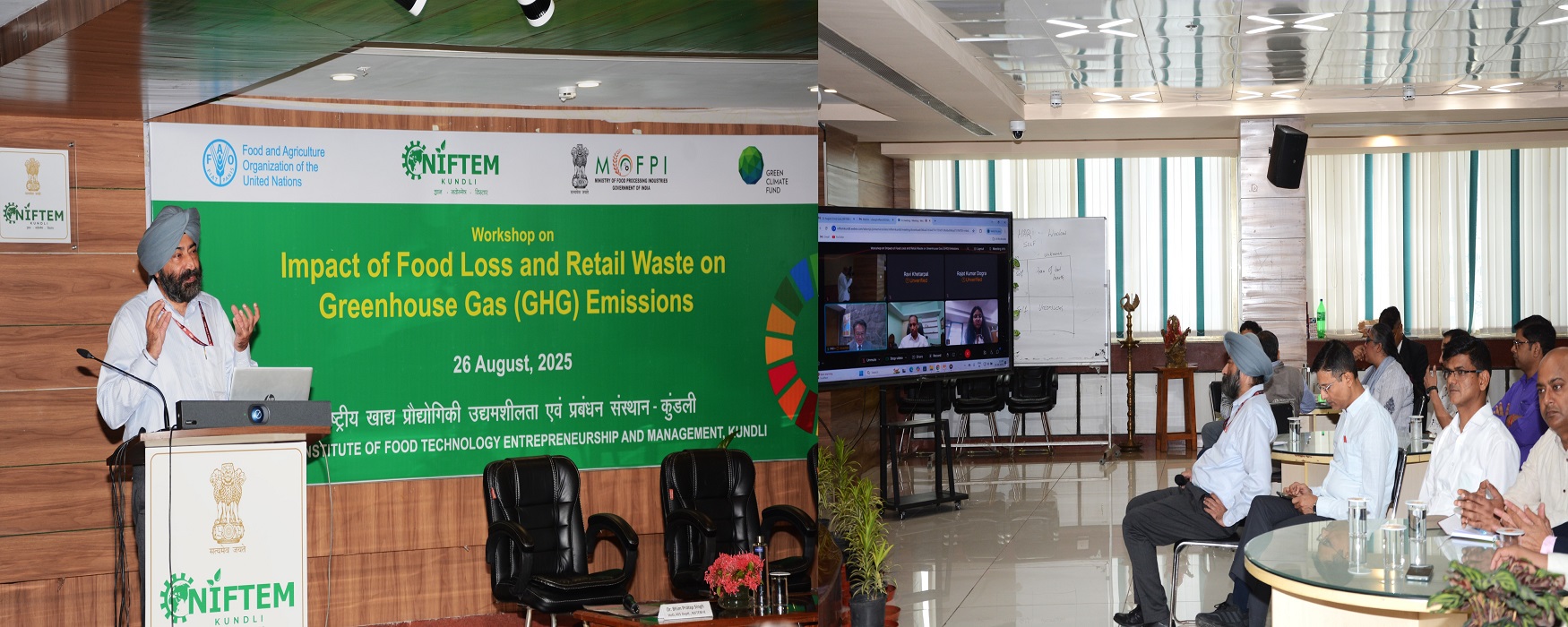 Workshop on Impact of Food Loss and Retail Waste on Greenhouse Gas(GHC) Emissions