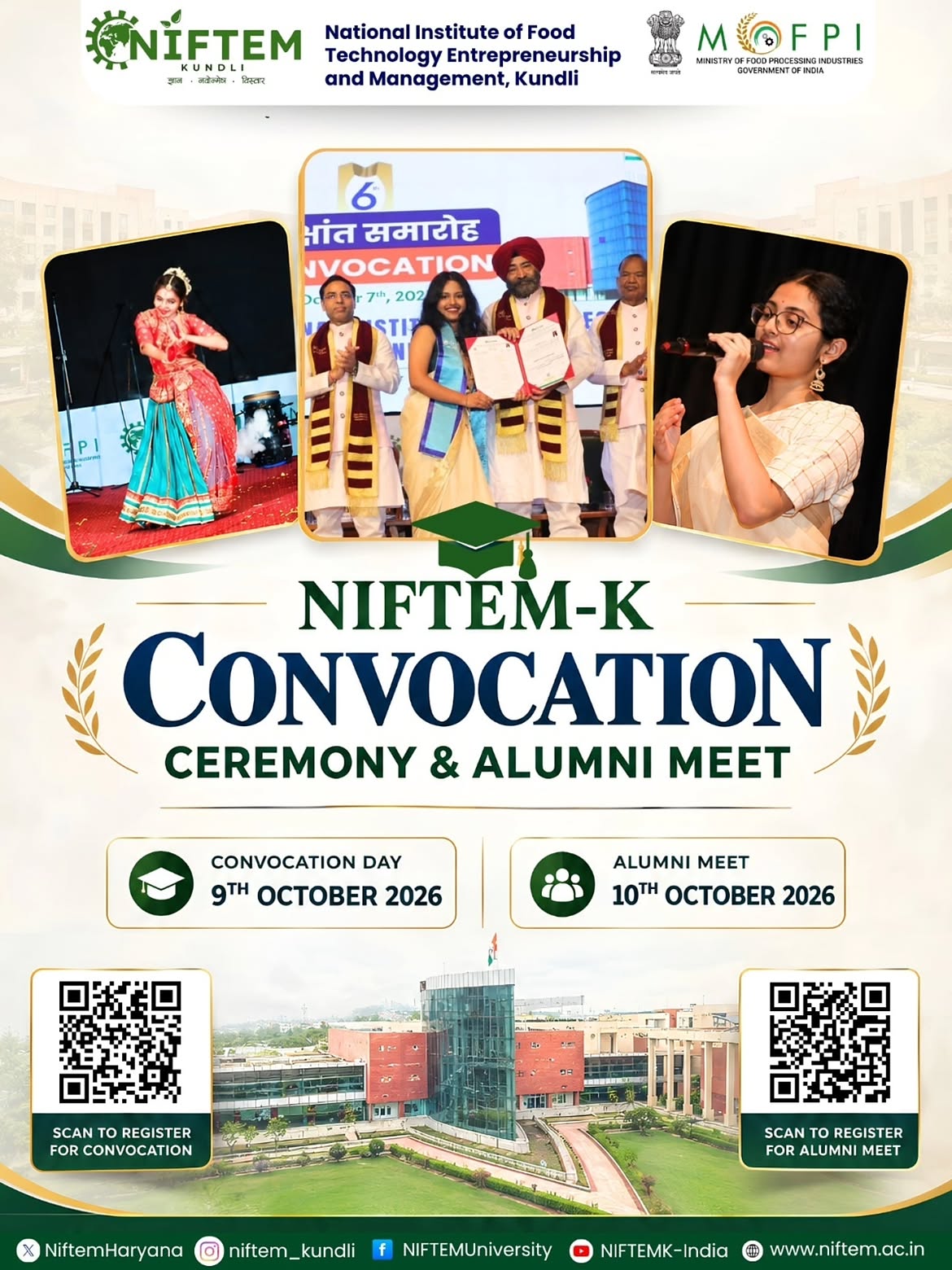 NIFTEM-K Convocation Ceremony & Alumni Meet