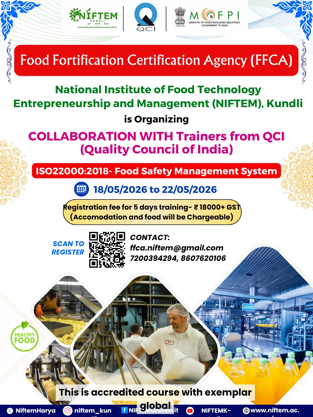 Training for Food Safety Professional on ISO22000 - 2018