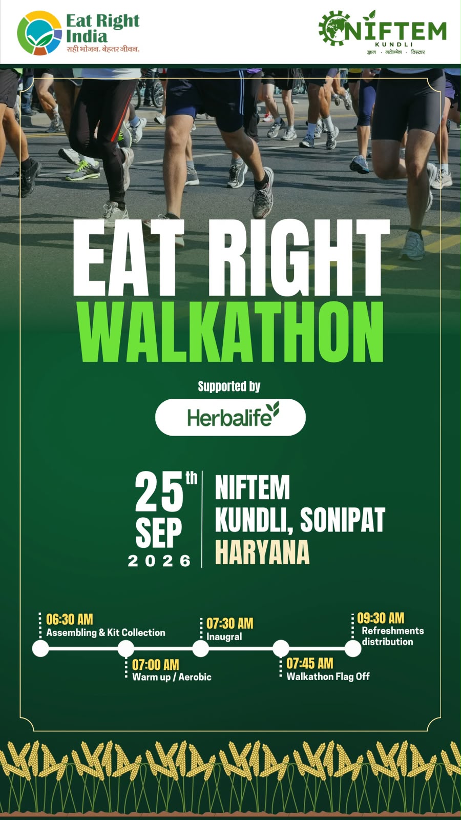 EAT RIGHT WALKATHON